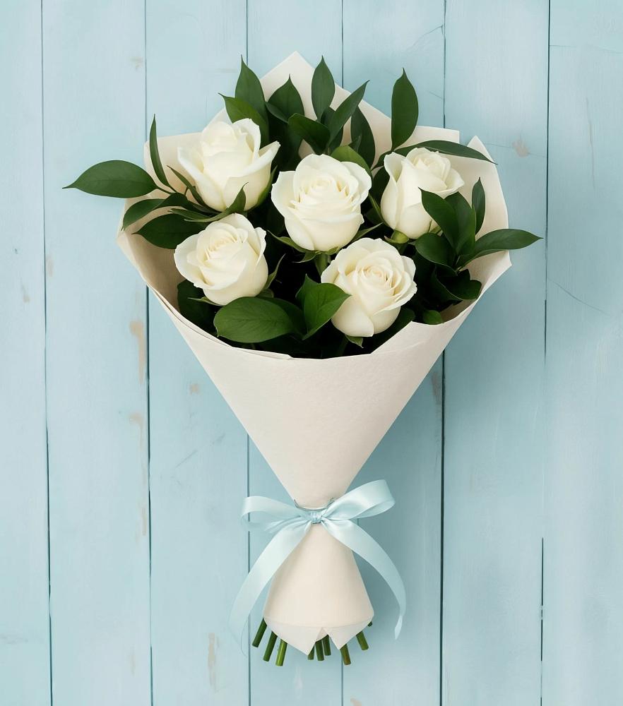 Букет цветов из: Розы в Поповке Воронежской области