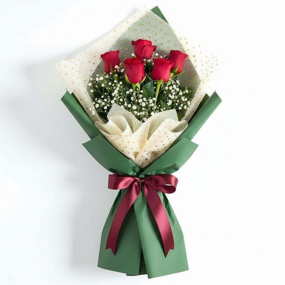 Букет цветов из: Розы в Поповке Воронежской области