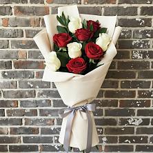 Букет цветов из:  Розы в Поповке Воронежской области