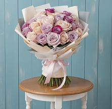 Букет цветов из:  Розы #REPLACE_PRED# Поповке Воронежской области