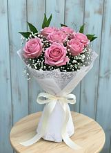 Букет цветов из:  Розы в Поповке Воронежской области