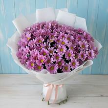 Букет цветов из:  Хризантемы #REPLACE_PRED# Поповке Воронежской области