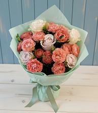 Букет цветов из:  Розы в Поповке Воронежской области