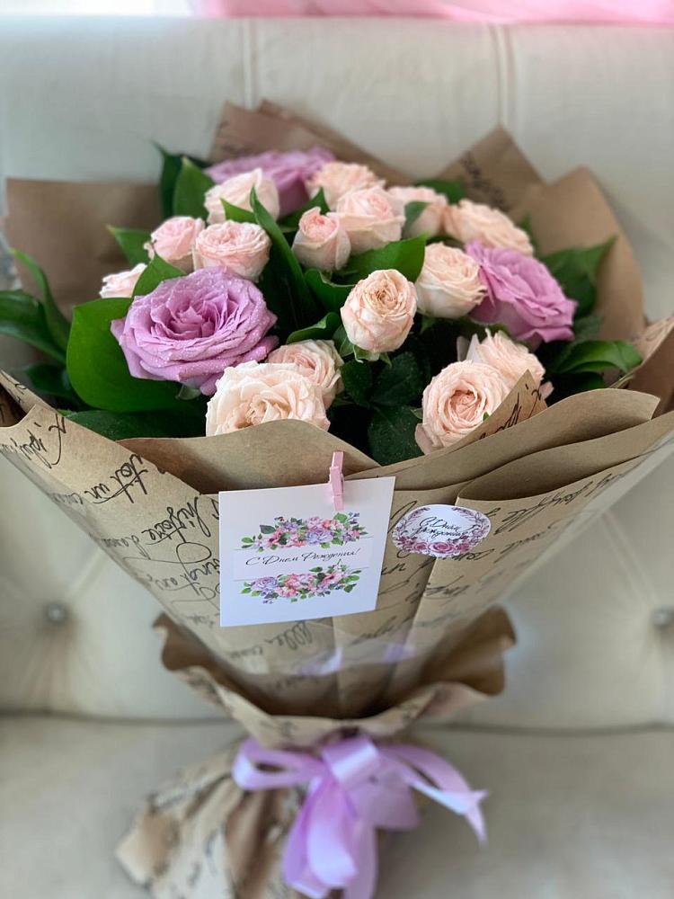 Букет цветов из: Розы в Поповке Воронежской области