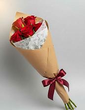 Букет цветов из:  Розы в Поповке Воронежской области