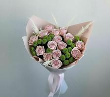 Букет цветов из:  Розы и Хризантемы в Поповке Воронежской области