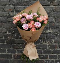 Букет цветов из:  Розы в Поповке Воронежской области