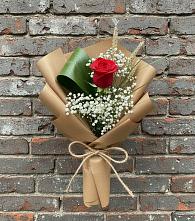 Букет цветов из:  Розы в Поповке Воронежской области