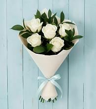 Букет цветов из:  Розы в Поповке Воронежской области