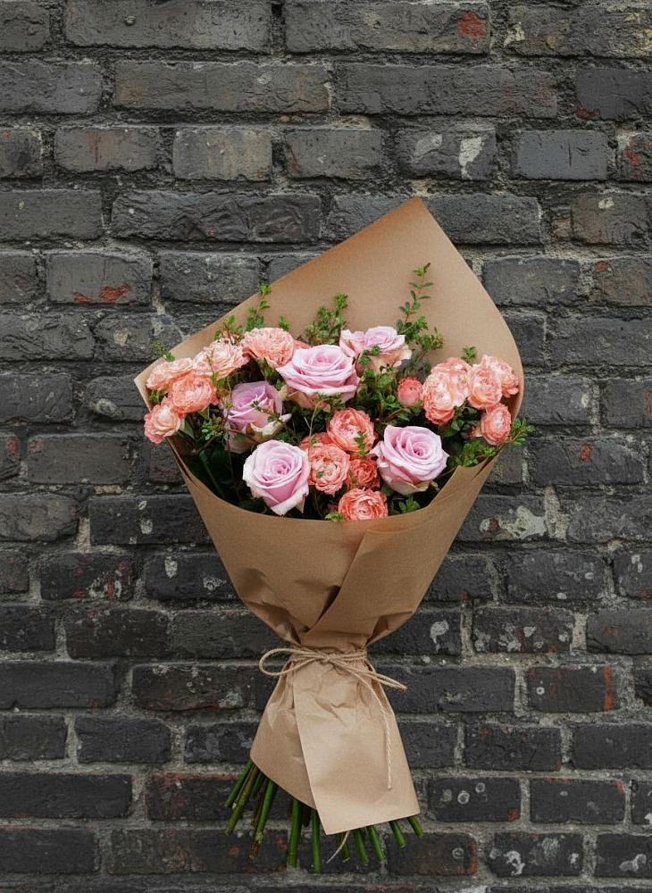 Букет цветов из: Розы в Поповке Воронежской области