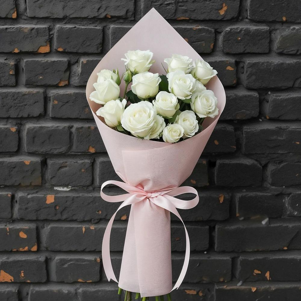 Букет цветов из: Розы в Поповке Воронежской области