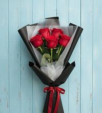 Букет цветов из:  Розы в Поповке Воронежской области
