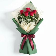 Букет цветов из:  Розы в Поповке Воронежской области