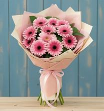 Букет цветов из:  Герберы #REPLACE_PRED# Поповке Воронежской области