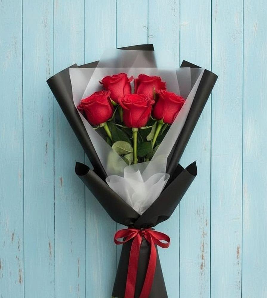 Букет цветов из: Розы в Поповке Воронежской области