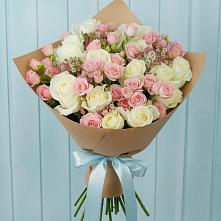 Букет цветов из:  Розы в Поповке Воронежской области