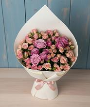 Букет цветов из:  Розы #REPLACE_PRED# Поповке Воронежской области