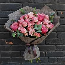 Букет цветов из:  Розы #REPLACE_PRED# Поповке Воронежской области